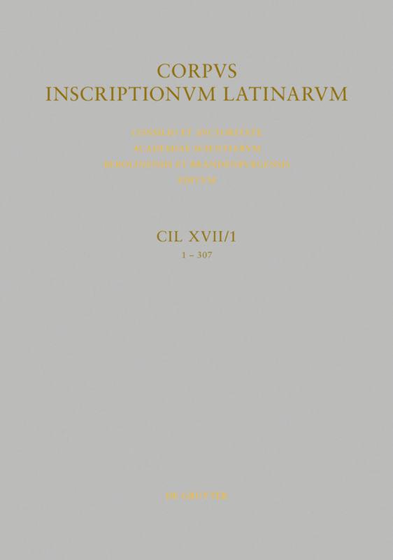 Corpus inscriptionum Latinarum. Miliaria Imperii Romani. Provinciarum... / Miliaria provinciae Hispaniae citerioris