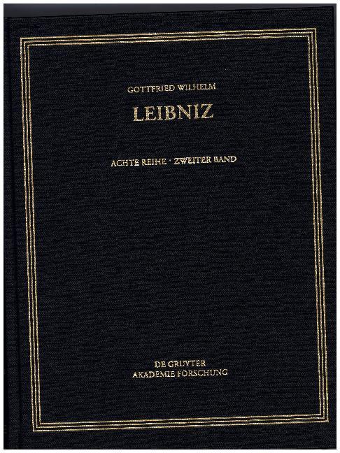 Gottfried Wilhelm Leibniz: Sämtliche Schriften und Briefe. Naturwissenschaftliche,... / 1668–1676