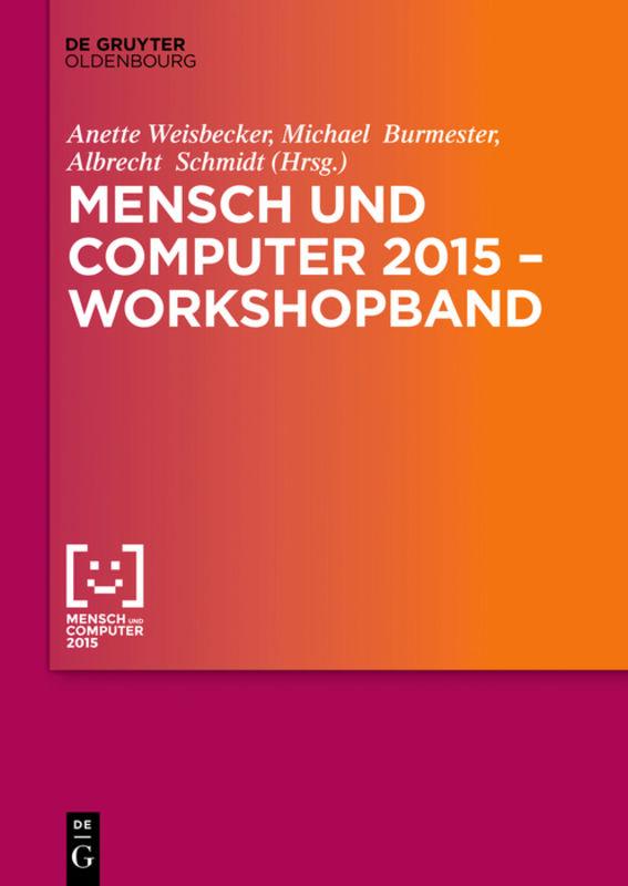 Mensch und Computer 2015 – Workshopband