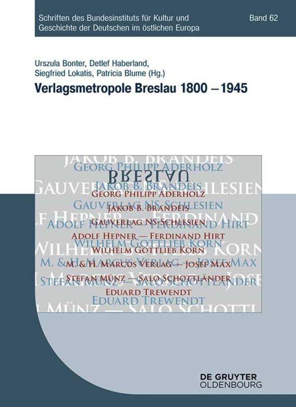 Verlagsmetropole Breslau 1800 – 1945