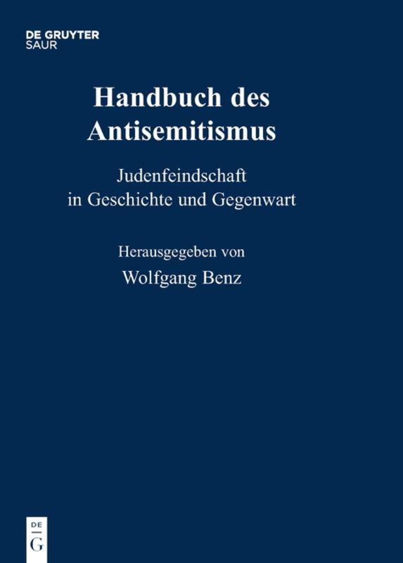 Handbuch des Antisemitismus / Handbuch des Antisemitismus Bd. 1-8