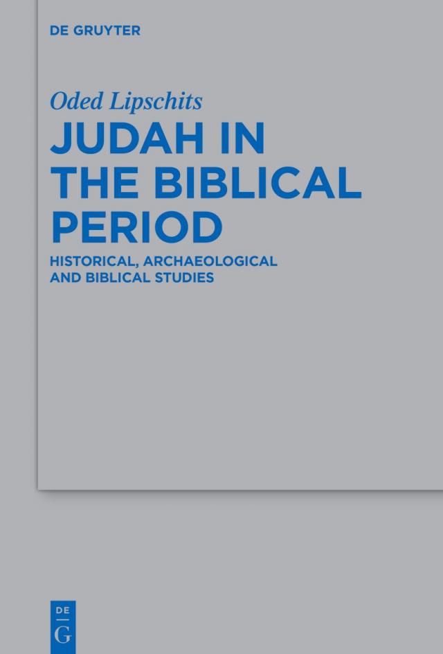 Judah in the Biblical Period