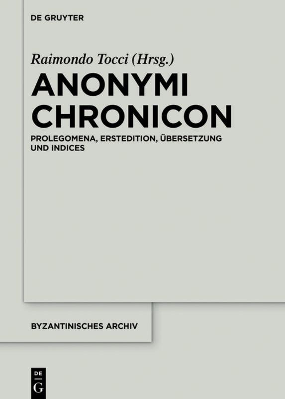 Anonymi Chronicon