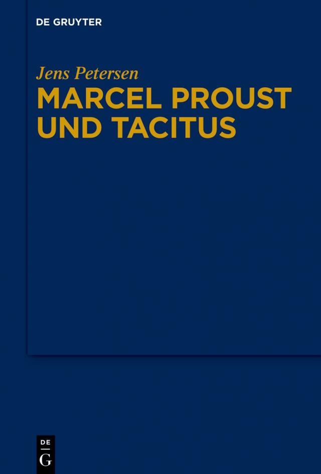 Marcel Proust und Tacitus