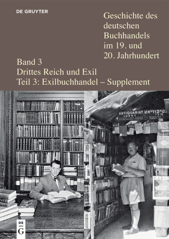 Verleger, Buchhändler und Antiquare aus Deutschland und Österreich in der Emigration nach 1933