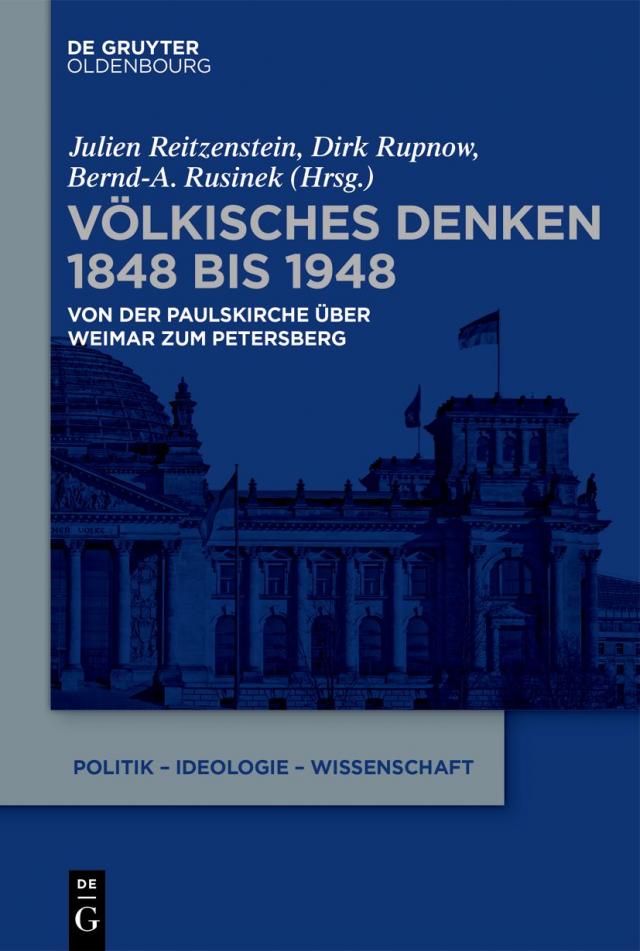 Völkisches Denken 1848 bis 1948