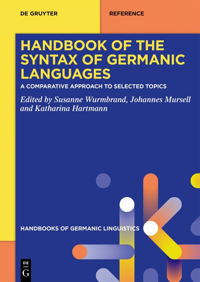 Handbook of the Syntax of Germanic Languages