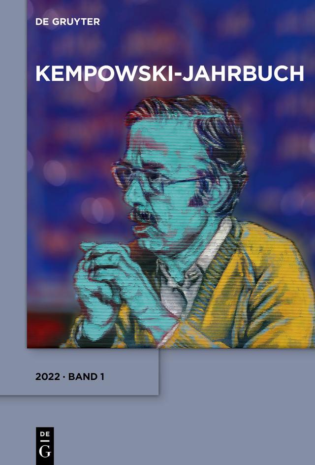 Kempowski-Jahrbuch / 2022