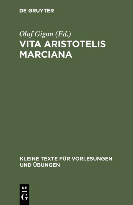 Vita Aristotelis Marciana