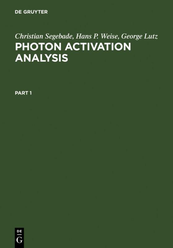 Photon Activation Analysis