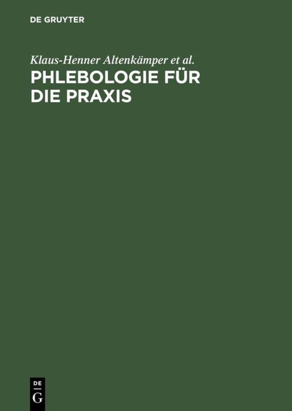 Phlebologie für die Praxis
