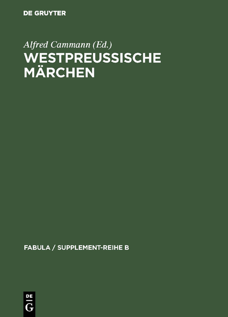 Westpreußische Märchen
