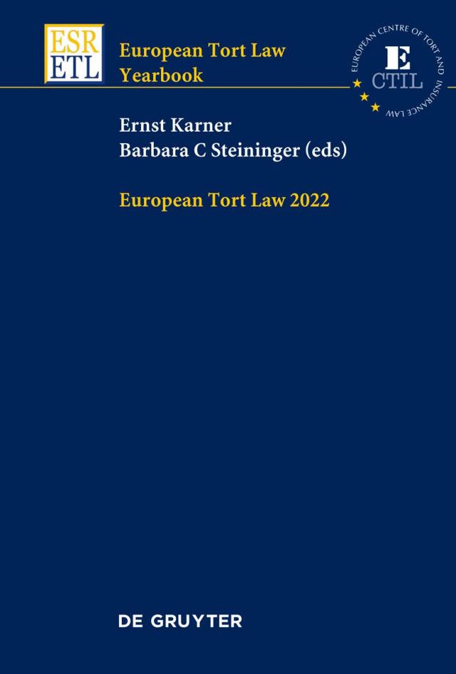 European Tort Law Yearbook / 2022