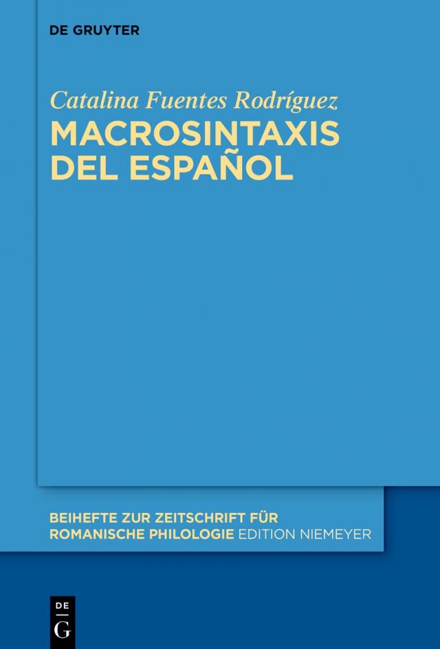 Macrosintaxis del español