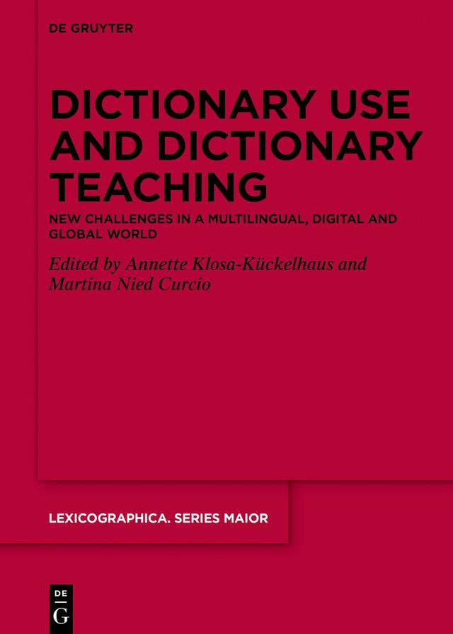 Dictionary Use and Dictionary Teaching