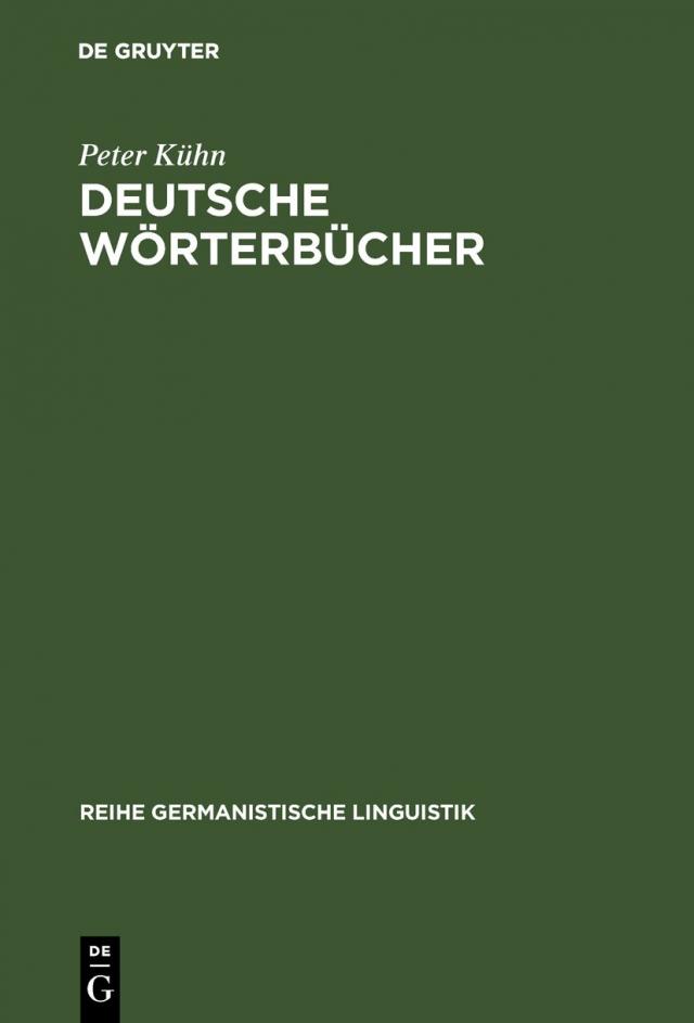 Deutsche Wörterbücher