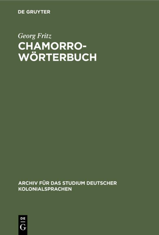 Chamorro-Wörterbuch