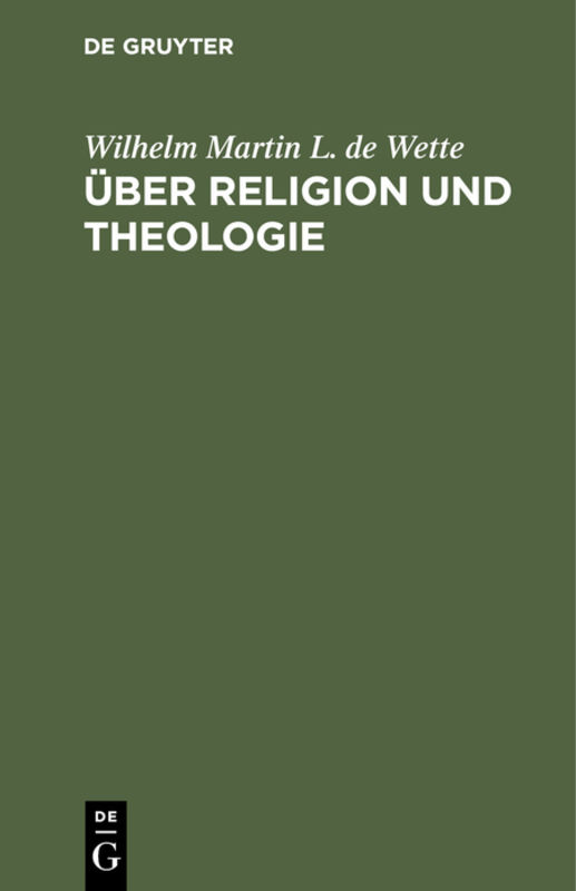 Über Religion und Theologie