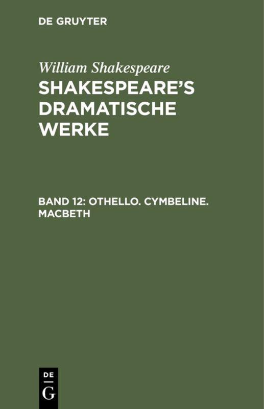 Othello. Cymbeline. Macbeth