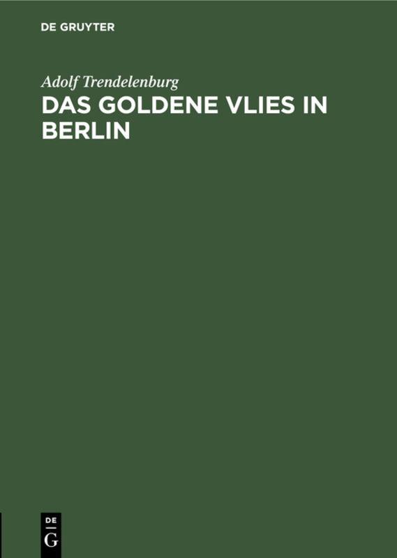 Das goldene Vlies in Berlin