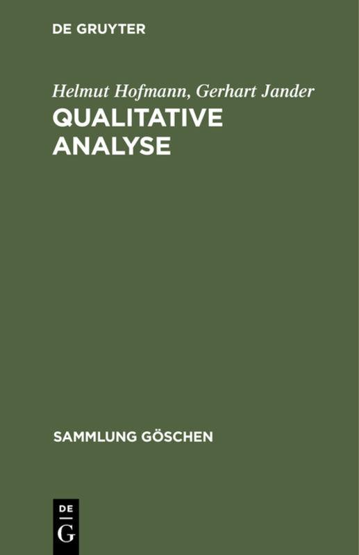 Qualitative Analyse