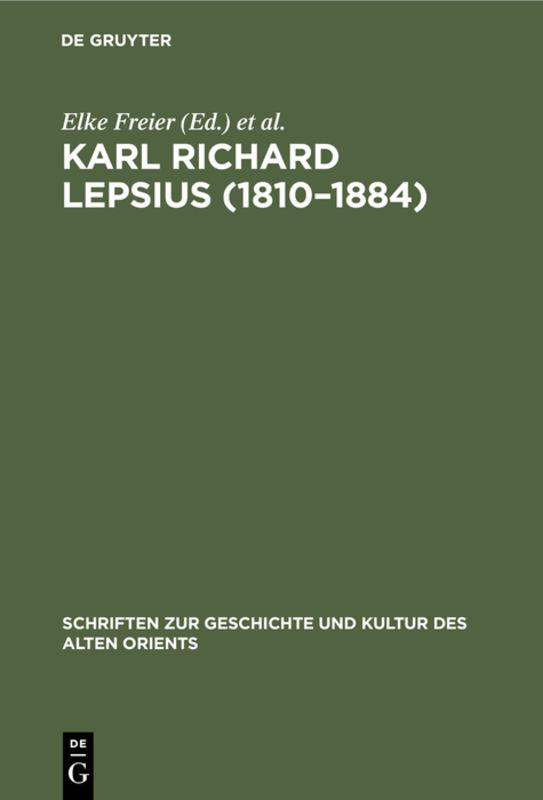 Karl Richard Lepsius (1810–1884)