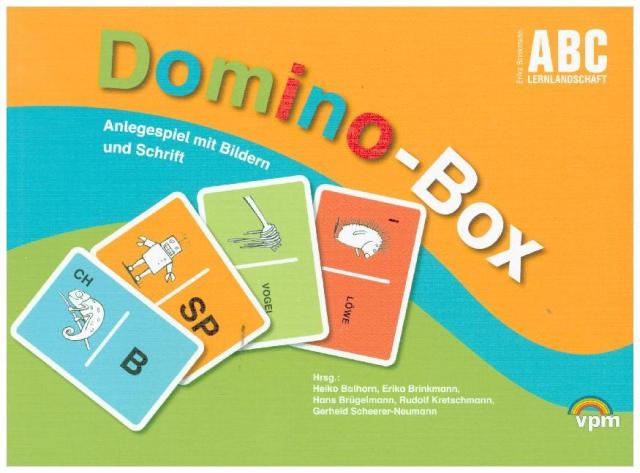 Domino-Box. Ein Anlegespiel mit Bild und Schrift