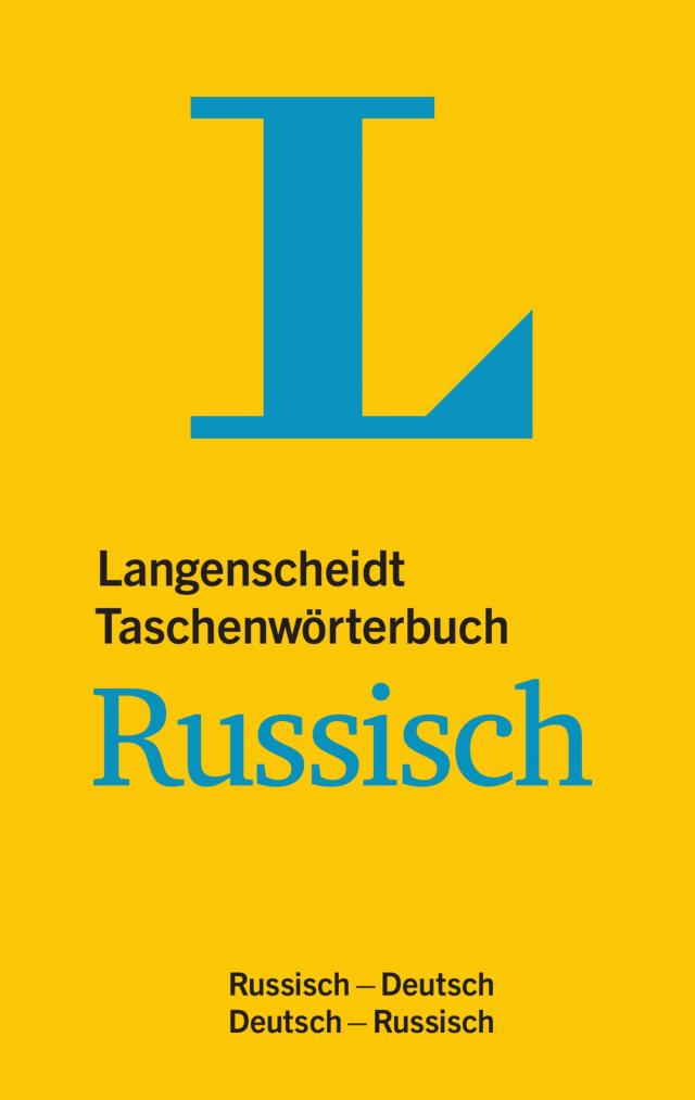 Langenscheidt Taschenwörterbuch Russisch.|Russisch-Deutsch/Deutsch-Russisch. 04.10.2017. Book.