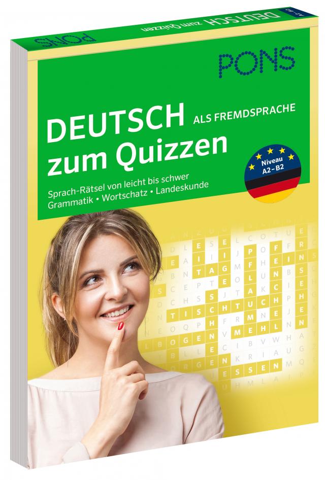 Deutsch zum Quizzen A2-B2 Grammatik Wortschatz Landeskunde