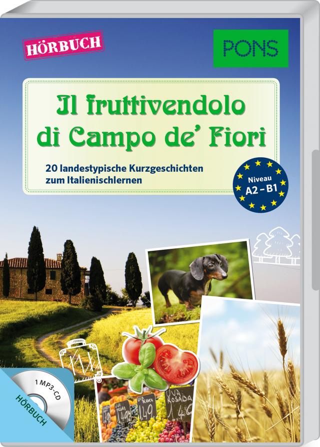 PONS Hörbuch Il fruttivendolo di Campo de' Fiori, MP3-CD