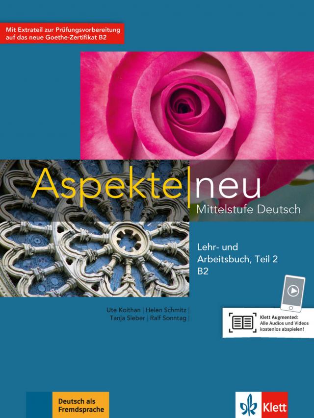Aspekte neu Lehr- und Arbeitsbuch B2, m. Audio-CD. Tl.2