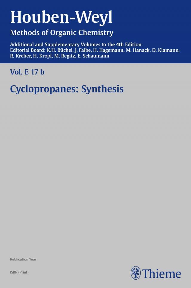 Houben-Weyl Methods of Organic Chemistry Vol. E 17b, 4th Edition Supplement