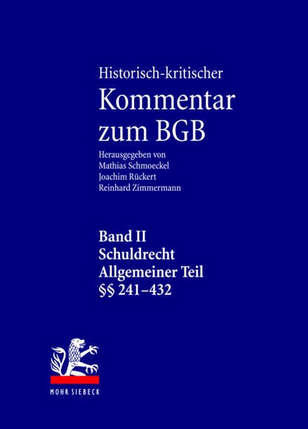 Schuldrecht (SchuldR): Allgemeiner Teil, 2 Bde.