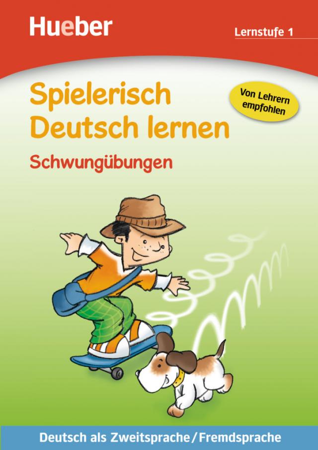 Spielerisch Deutsch lernen Schwungübungen - Lernstufe 1 DaF