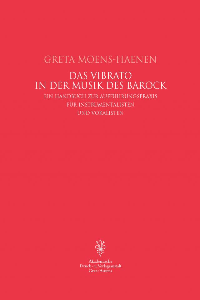 Das Vibrato in der Musik des Barock