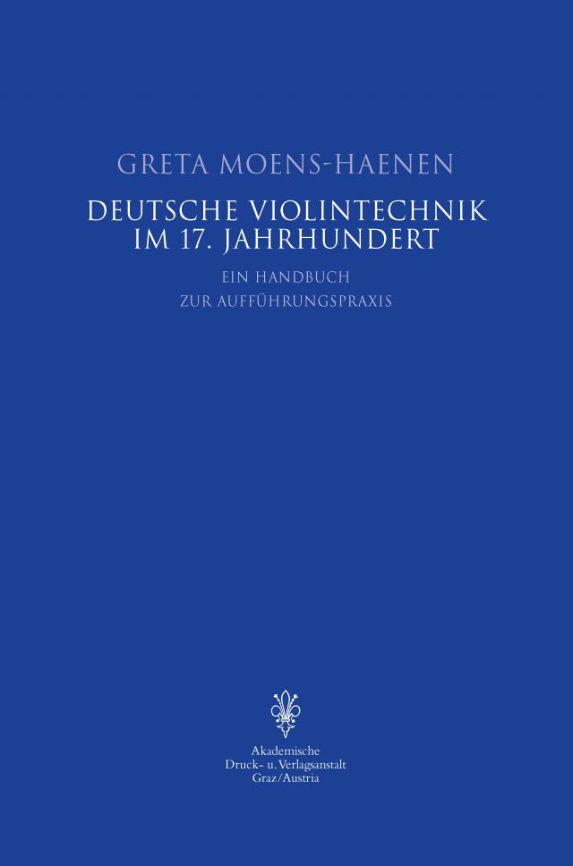 Deutsche Violintechnik im 17. Jahrhundert