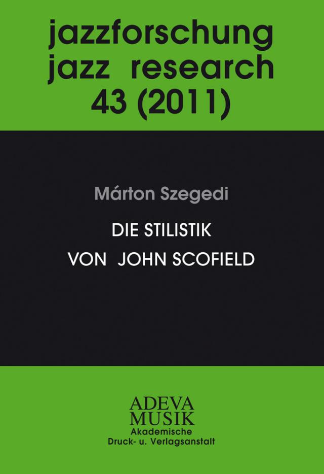 Jazzforschung - Jazz Research 43 (2011)
