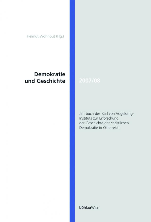 Demokratie und Geschichte 2005/2006