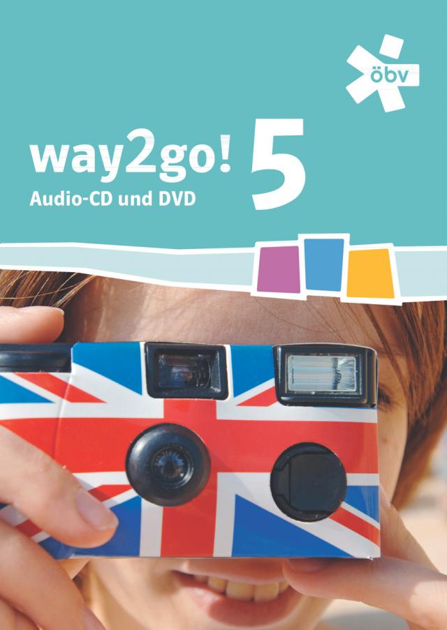 way2go! 5, Audio-CD und DVD