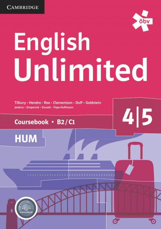 English Unlimited HUM 4/5, Schülerbuch + E-Book