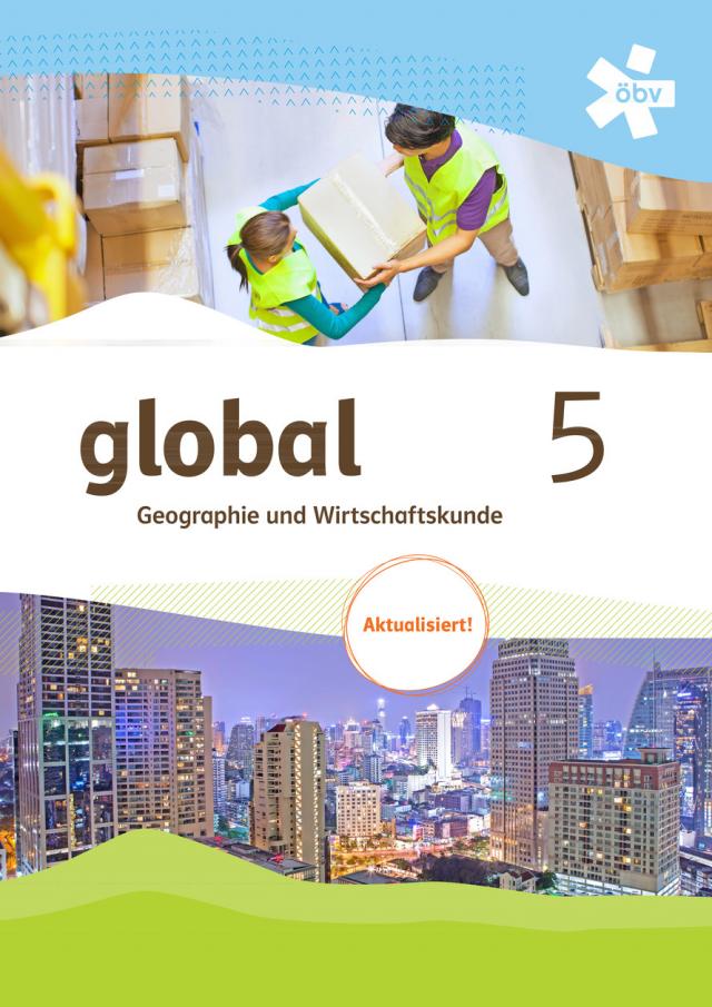 global 5. Geographie und Wirtschaftskunde, Schülerbuch, Aktualisierung + E-Book