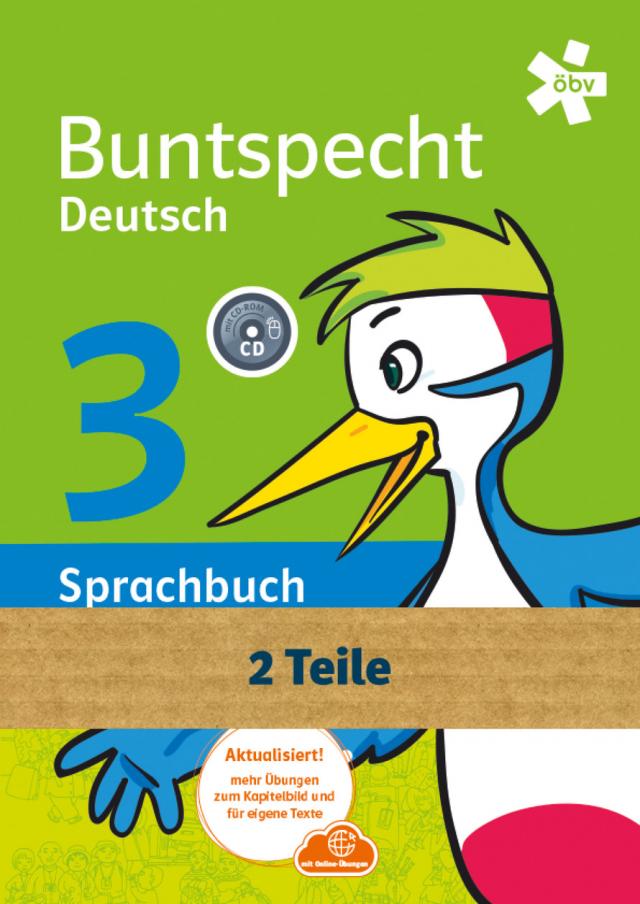 Buntspecht Deutsch 3, Schülerbuch mit CD-ROM