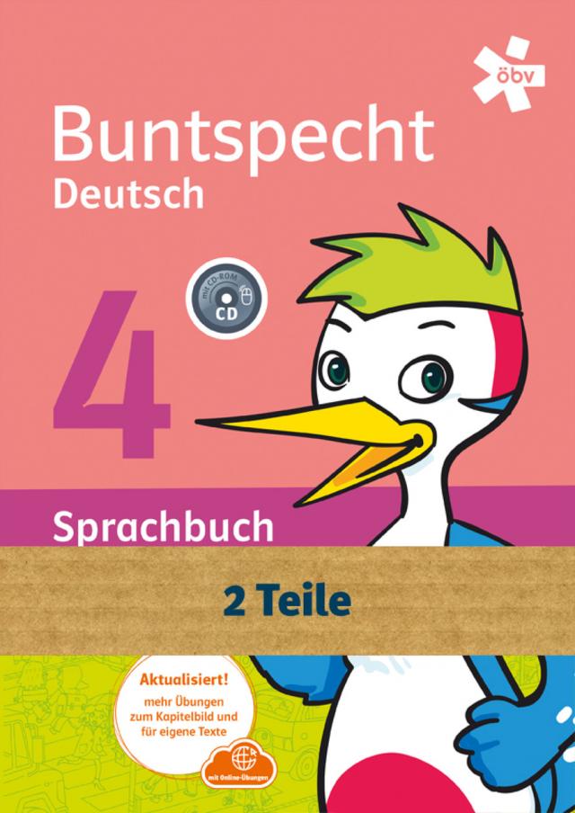 Buntspecht Deutsch 4, Schülerbuch mit CD-ROM