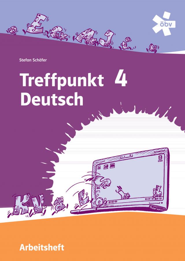 Treffpunkt Deutsch 4 - Deutsch Sprachlehre, Arbeitsheft + E-Book