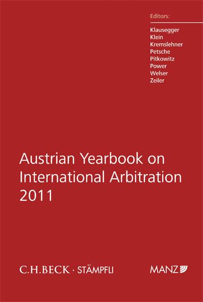 Austrian Yearbook on International Arbitration 2011