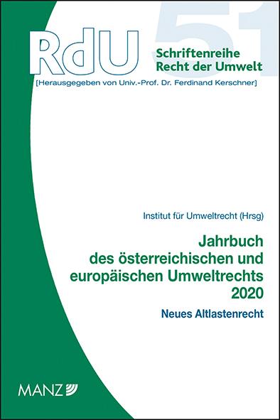 Jahrbuch des österreichischen und europäischen Umweltrechts 2020