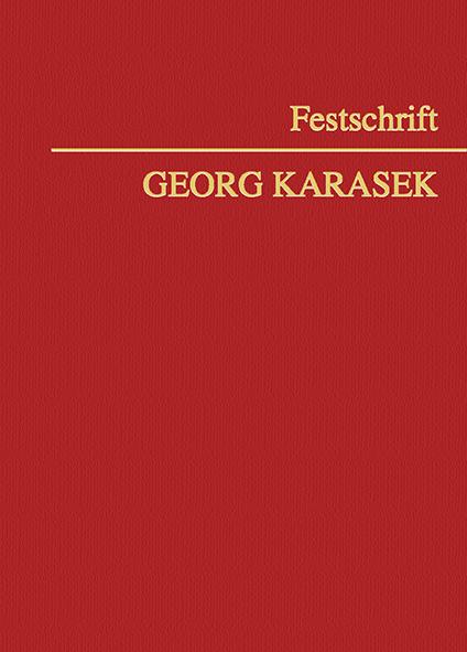 Festschrift Georg Karasek