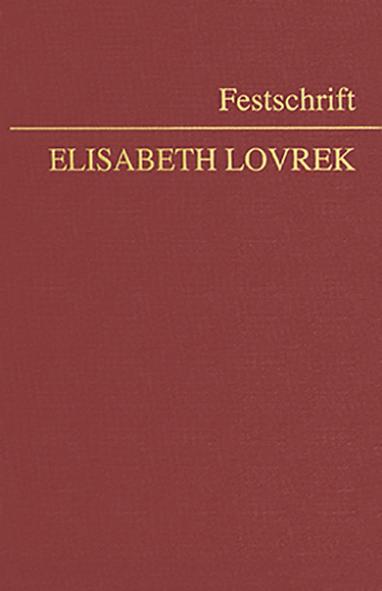 Festschrift Elisabeth Lovrek