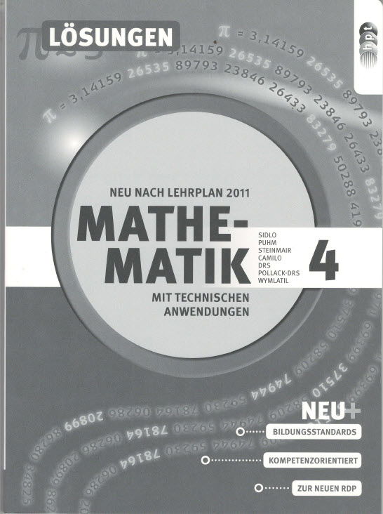 zzz Mathematik mit technischen Anwendungen 4 - Lehrplan 2011 - Lösungen