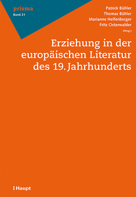Erziehung in der europäischen Literatur des 19. Jahrhunderts
